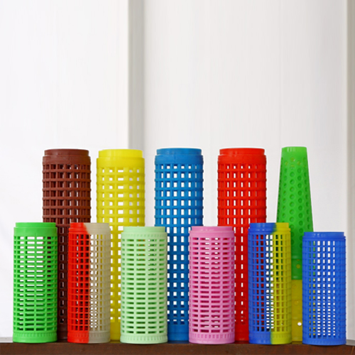 Plastic Perforated Dye Tubes